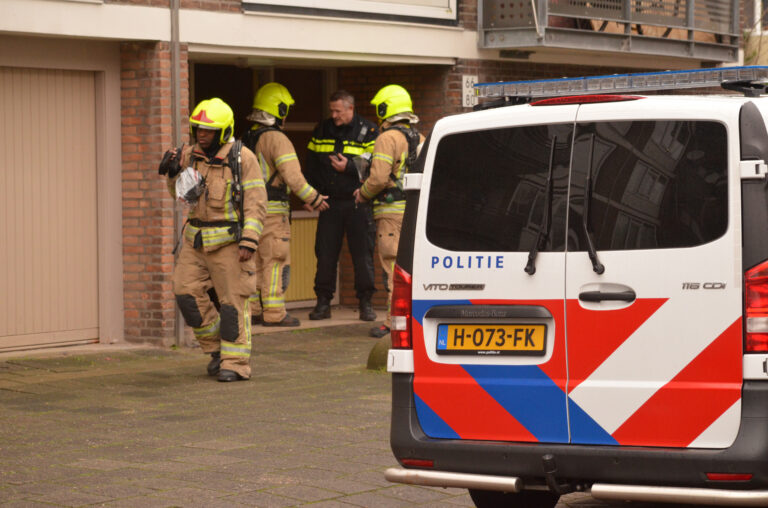 Grote inzet van hulpdiensten en een arrestatie Josephus Jittastraat Rotterdam