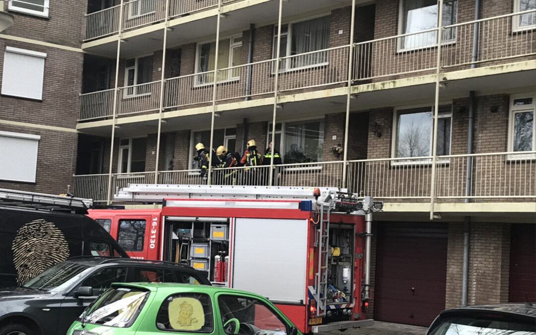 Combimagnetron vliegt in brand tijdens het bakken Tunnelhof Gouda