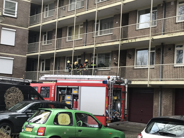 Combimagnetron vliegt in brand tijdens het bakken Tunnelhof Gouda