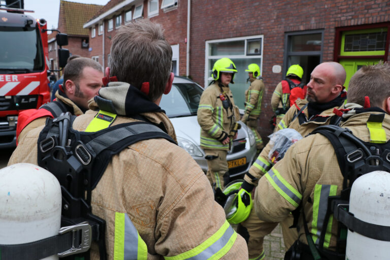 Brand in badkamer van woning Antilopestraat Rotterdam