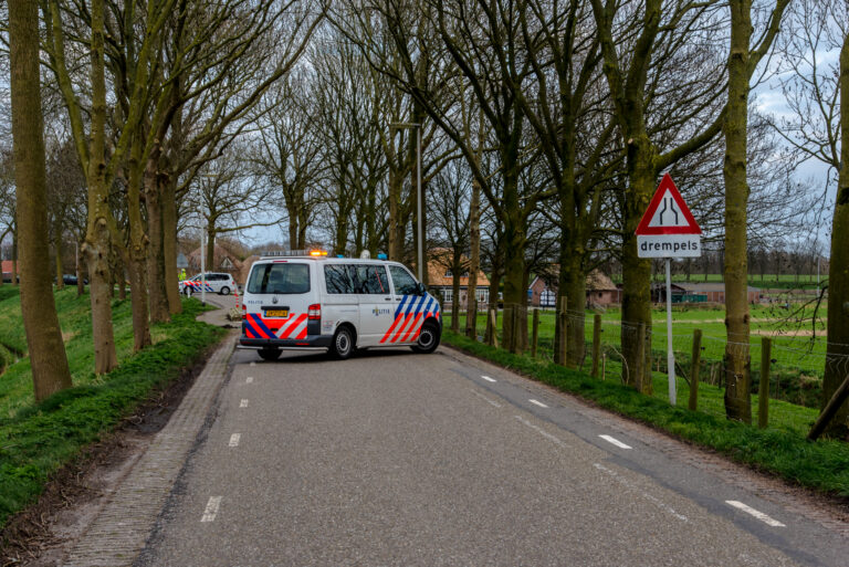 Motorrijder gewond na eenzijdig ongeval op dijk Essendijk Rhoon