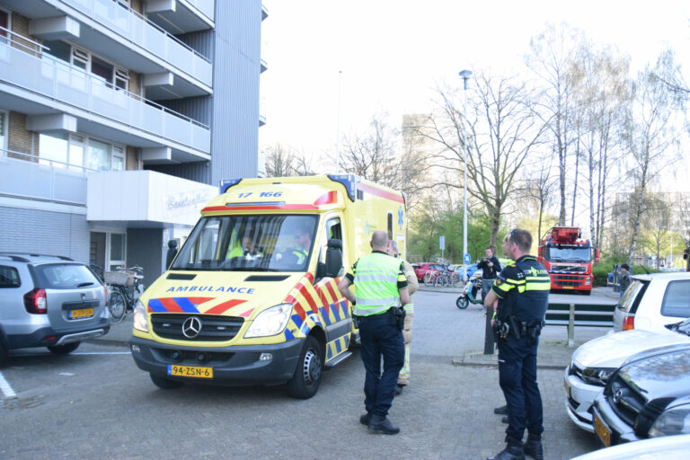 Gewonde bij brand in appartement Chopinplein Schiedam