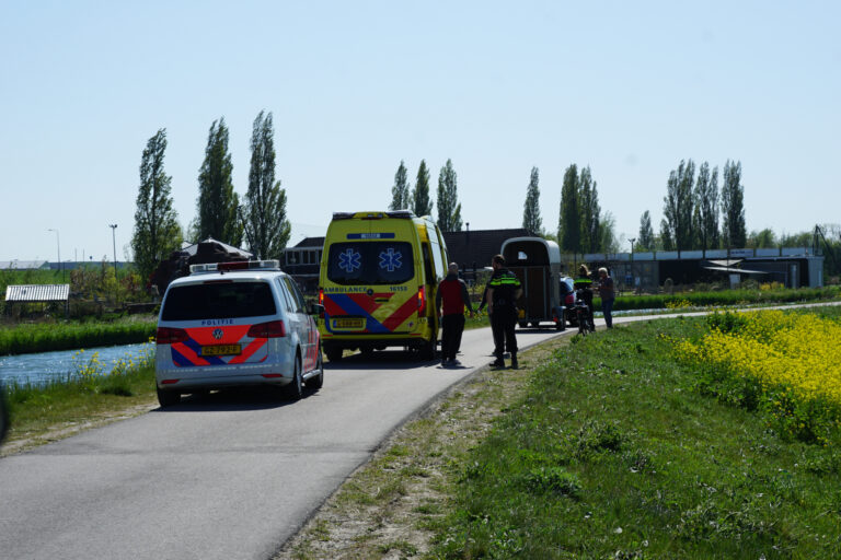 Man raakt gewond na ongeval Oost Ringdijk Gouda