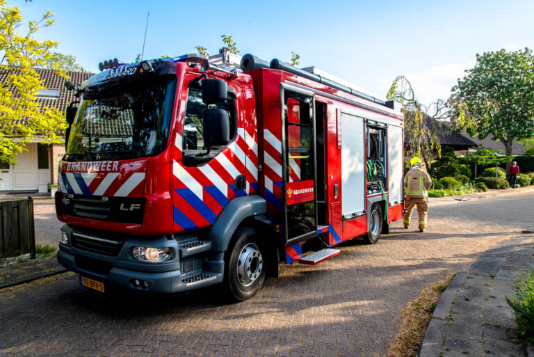 Struiken in brand tijdens barbecueën Ghijseland Rhoon