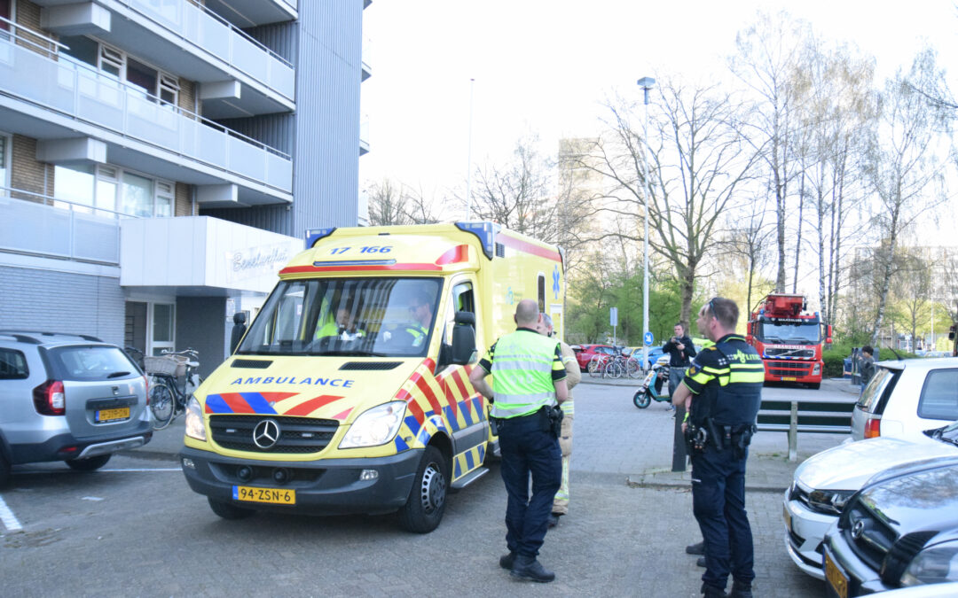 Gewonde bij brand in appartement Chopinplein Schiedam
