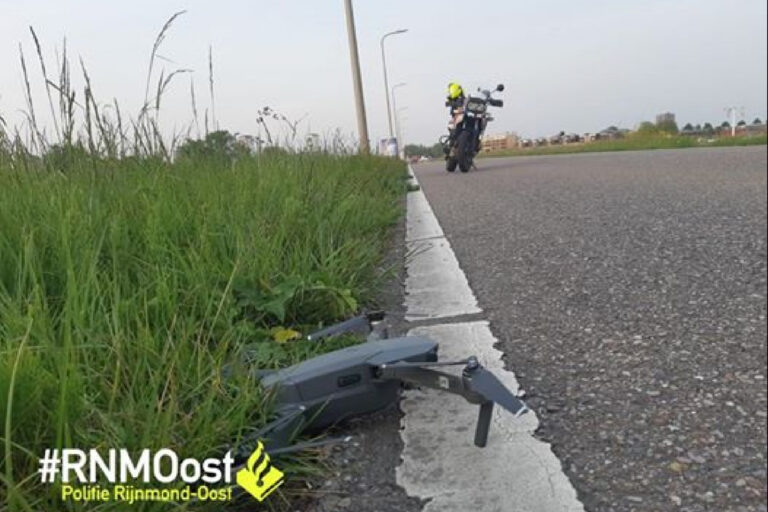 Mannen met Drone opgepakt voor vliegen boven gevangenis Nijverheidstraat Capelle aan den IJssel