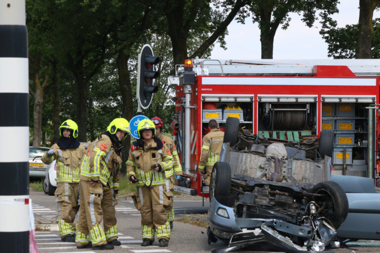 Gewonde bij ernstig verkeersongeval Op de Baan – N276 Nieuwstadt