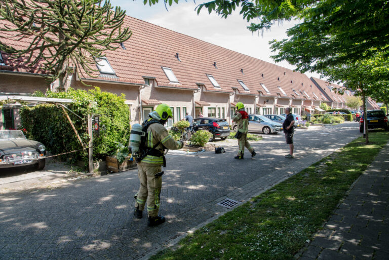 Bewoner raakt gasleiding tijdens klussen Kruisvaarder Rhoon