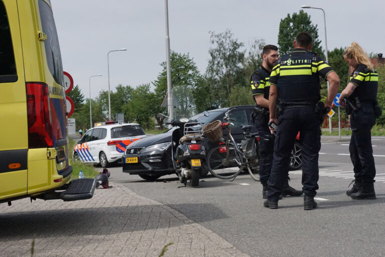 Gewonden bij aanrijding met scooter Provincialeweg – N210 Bergambacht