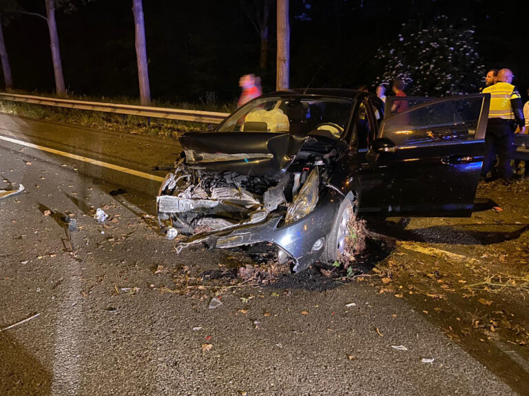 Twee rijstroken dicht na ongeval op A20 bij Nieuwerkerk aan den IJssel