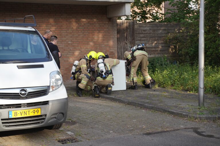 Brandje in droger blijkt mee te vallen Prent Capelle aan den IJssel