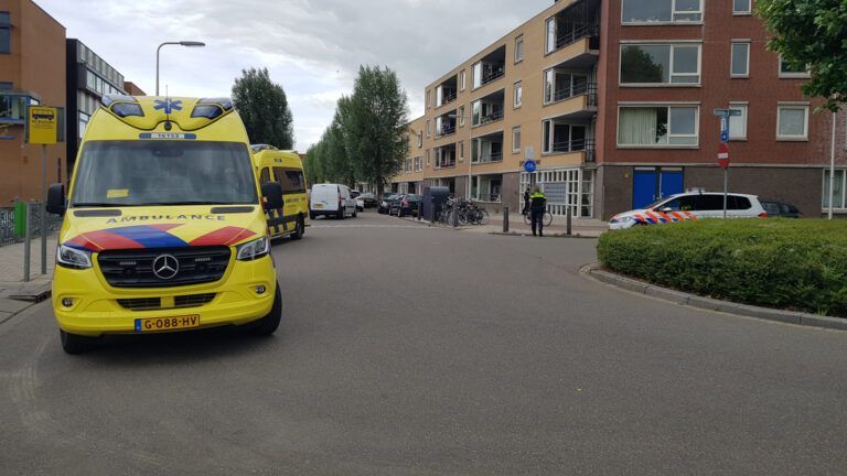 Traumahelikopter ingezet voor incident in flatwoning Ouverturelaan Gouda