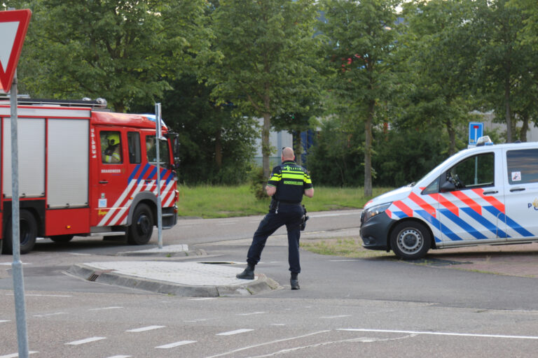 Veel hulpdiensten opgeroepen voor brand in gevangenis Op de Geer Sittard