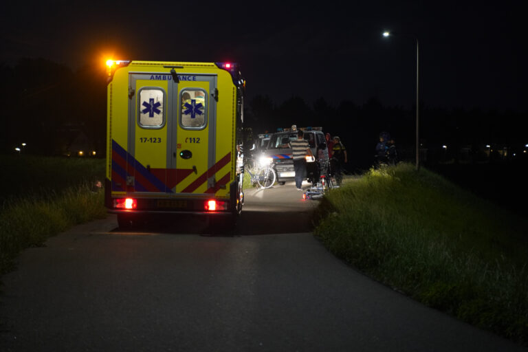 Fietser gewond na valpartij Gaddijk Spijkenisse