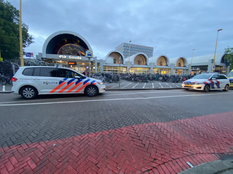 Traumahelikopter ingezet voor incident op station Stationsplein Gouda