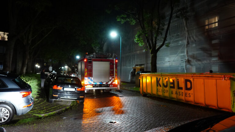 Wateroverlast in flatwoning Merlijnstraat Gouda