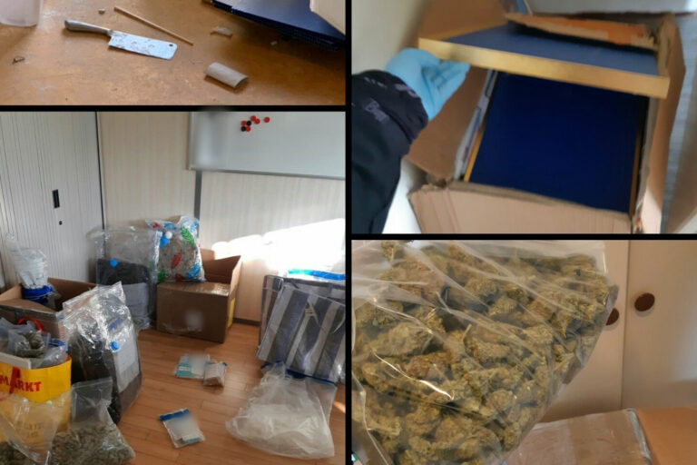 Politie valt drugswoning Kobelaan Rotterdam binnen