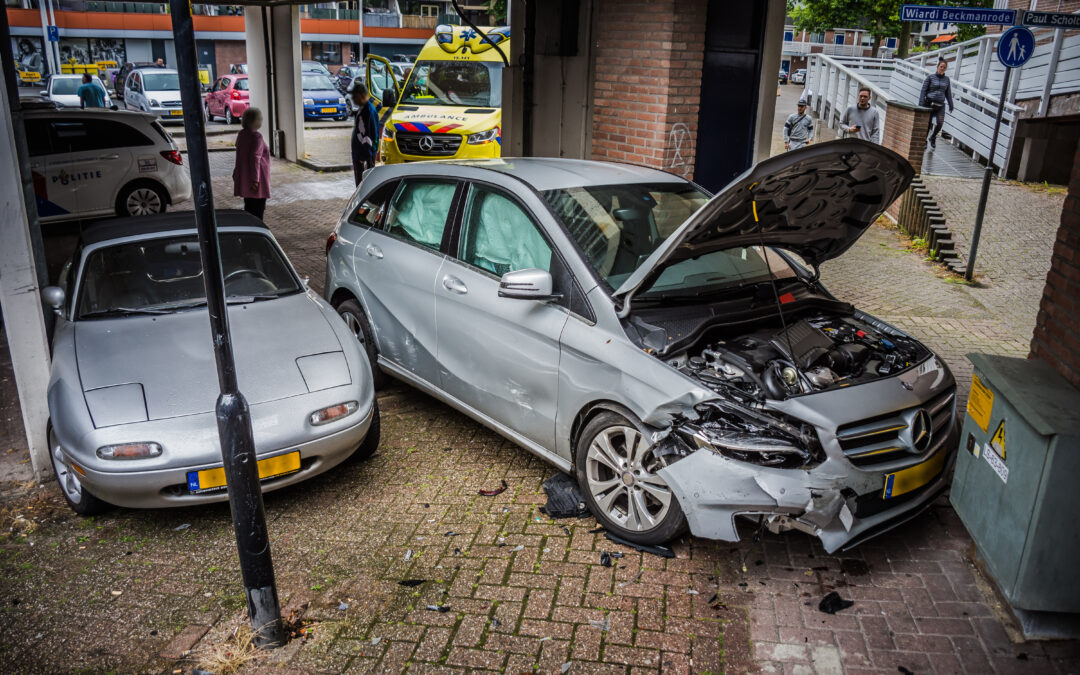 Forse schade na intrappen verkeerde pedaal in Zoetermeer