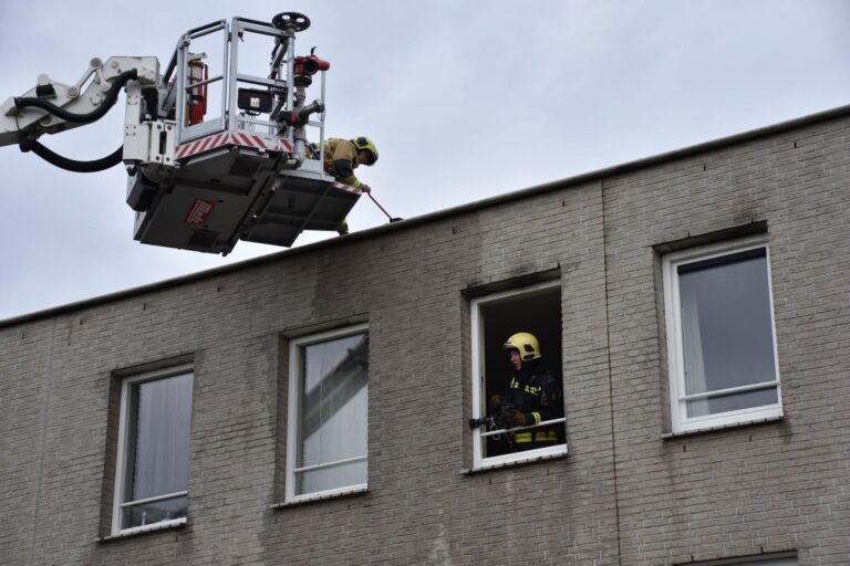 Grote brand woning Hazerswoudestraat Zoetermeer