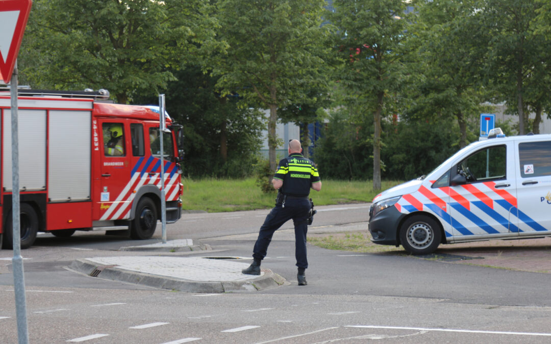 Veel hulpdiensten opgeroepen voor brand in gevangenis Op de Geer Sittard