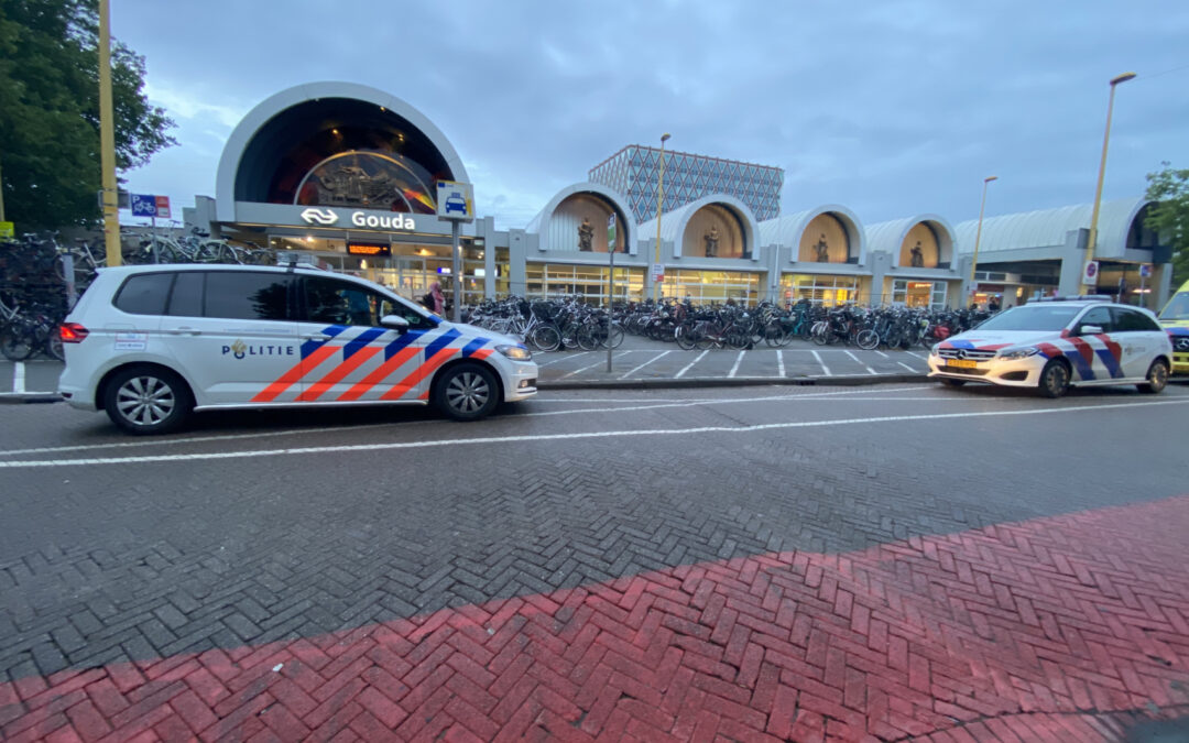 Traumahelikopter ingezet voor incident op station Stationsplein Gouda