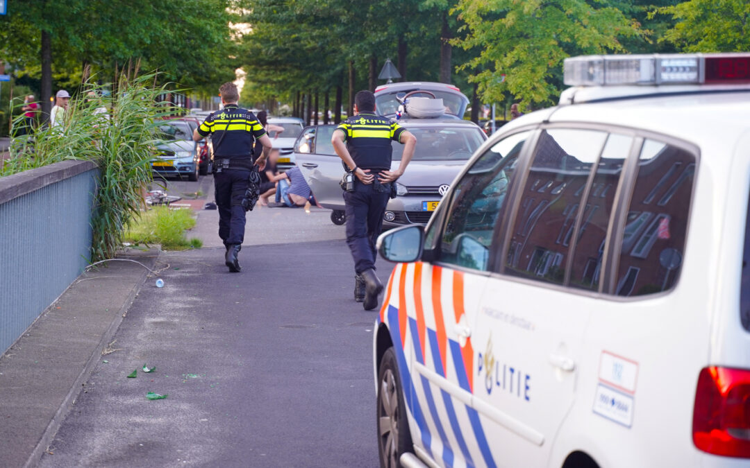 Wederom ongeval tussen fietser en auto Laan van Avant-Garde Rotterdam