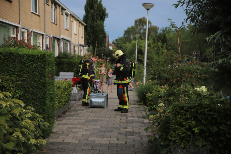 Combi-oven zorgt voor brand in keuken Goudseweg Stolwijk