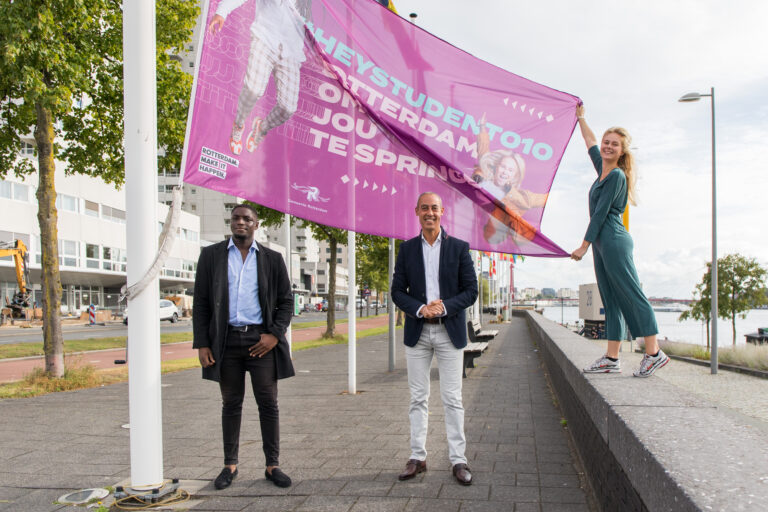 Rotterdam heet nieuwe studenten welkom met campagne