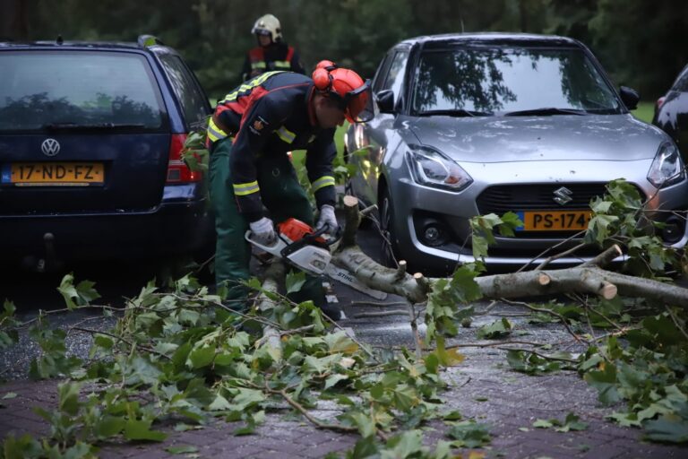 Stormschades in Gouda