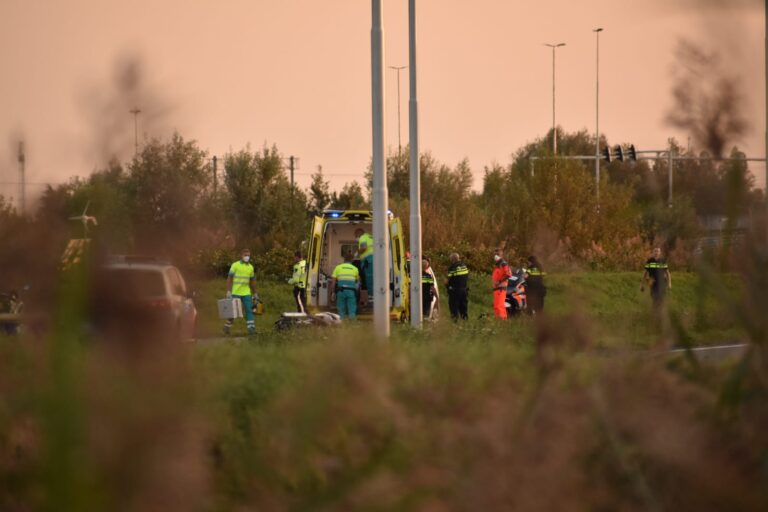 Motorrijder gewond na valpartij N470 Pijnacker