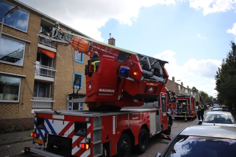 Woningbrand in Gouda blijkt brandende prullenbak