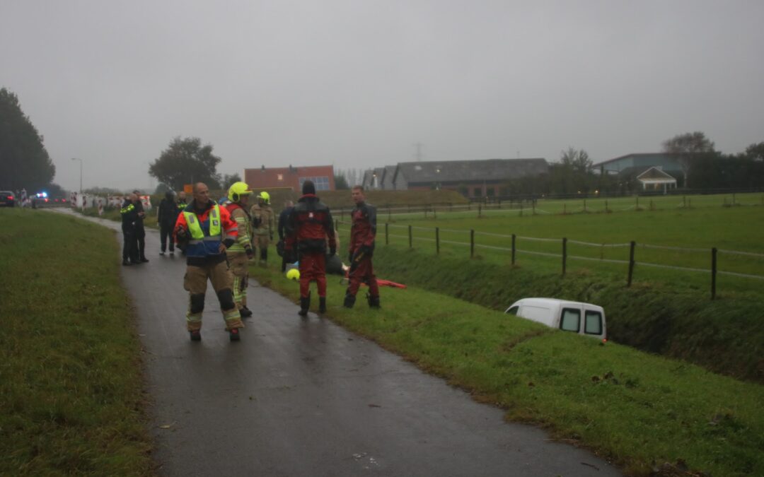 Man zwaargewond na éénzijdig ongeval Stationsweg Zuidland