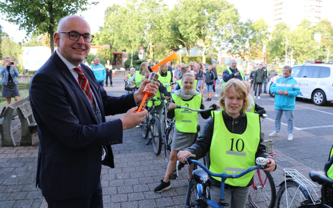 Krimpense schoolkinderen leggen verkeersexamen af