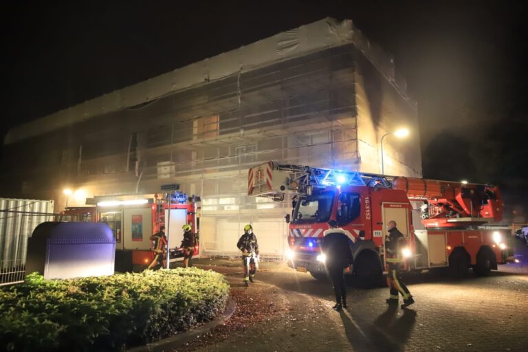 Klein brandje in kelderbox Halewijnplein Gouda