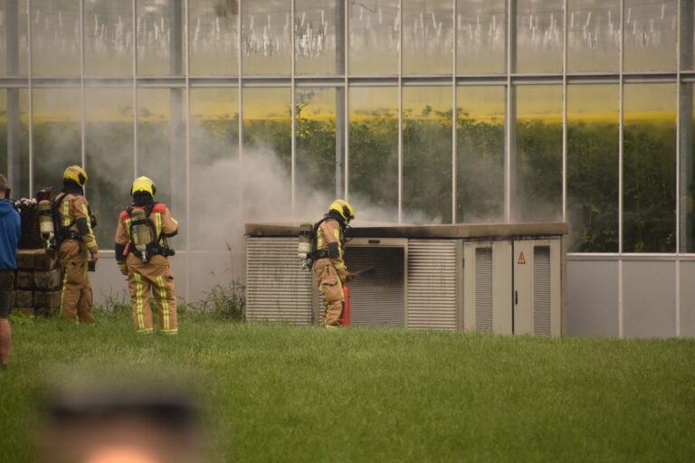 Brand in elektrakast Noordeindseweg Berkel en Rodenrijs