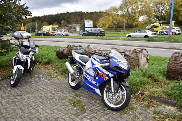 Motorrijder gewond na val op Amerikaweg Zoetermeer