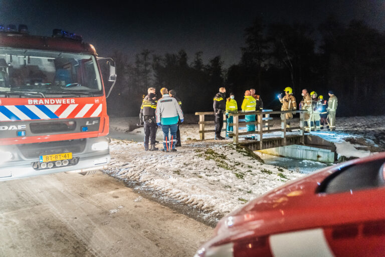 Brandweer op zoek naar personen te water Tiendweg Krimpen aan de Lek