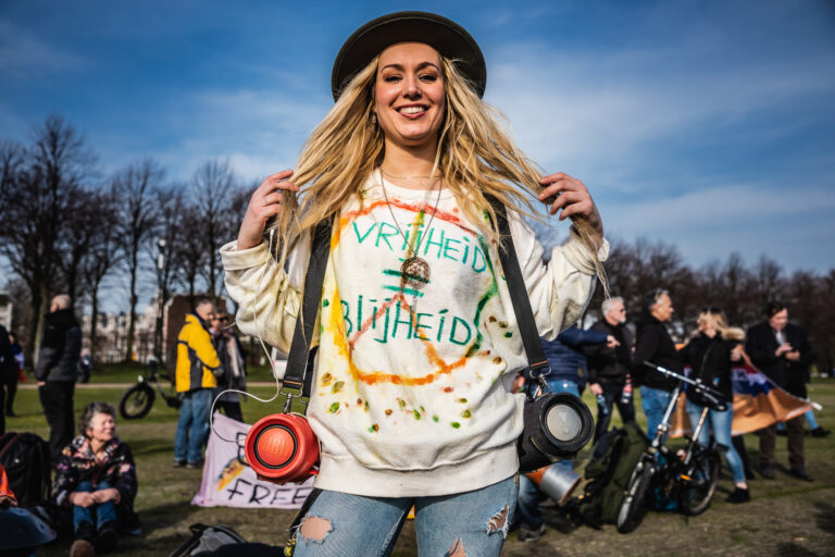 Demonstratie tegen politiegeweld in Den Haag rustig verlopen