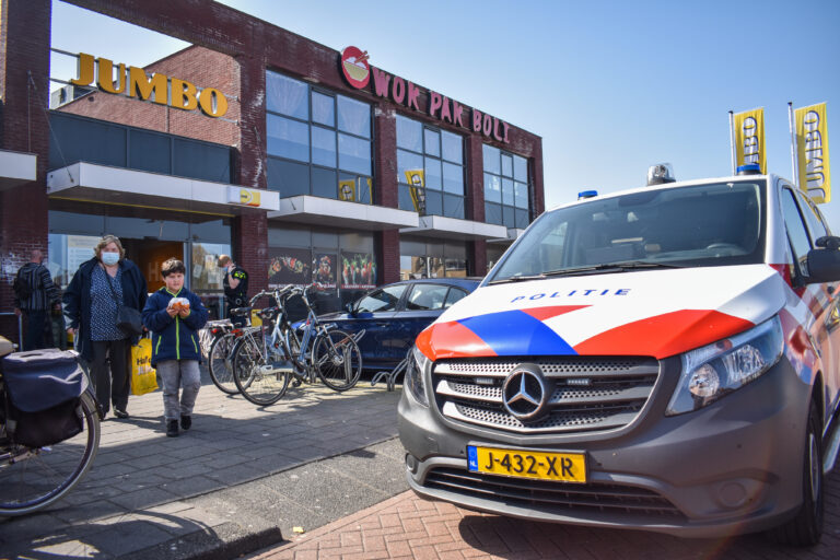 Overval op bloemist Jumbo Groenewoud Spijkenisse