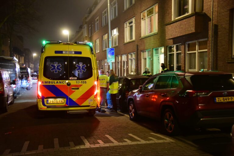 Man overleden bij steekpartij Bas Jungeriusstraat Rotterdam