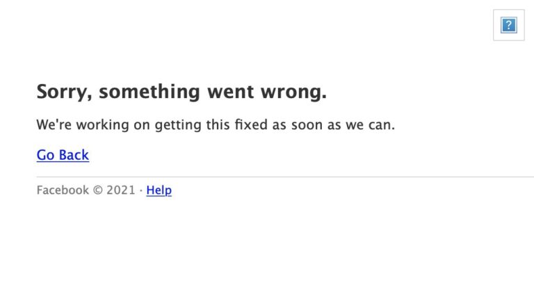 Kortdurende storing bij Facebook en Instagram