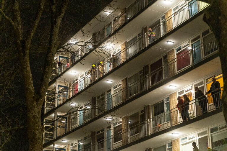 Bewoner valt in slaap en vergeet pannetje Tattistraat Rotterdam