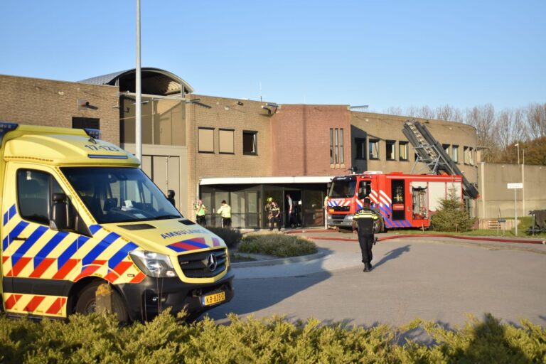 Brand in jeugdgevangenis aan Borgtweg in Spijkenisse