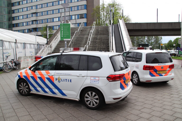 Schietpartij op voetgangersbrug Zuidplein Ikazia Ziekenhuis
