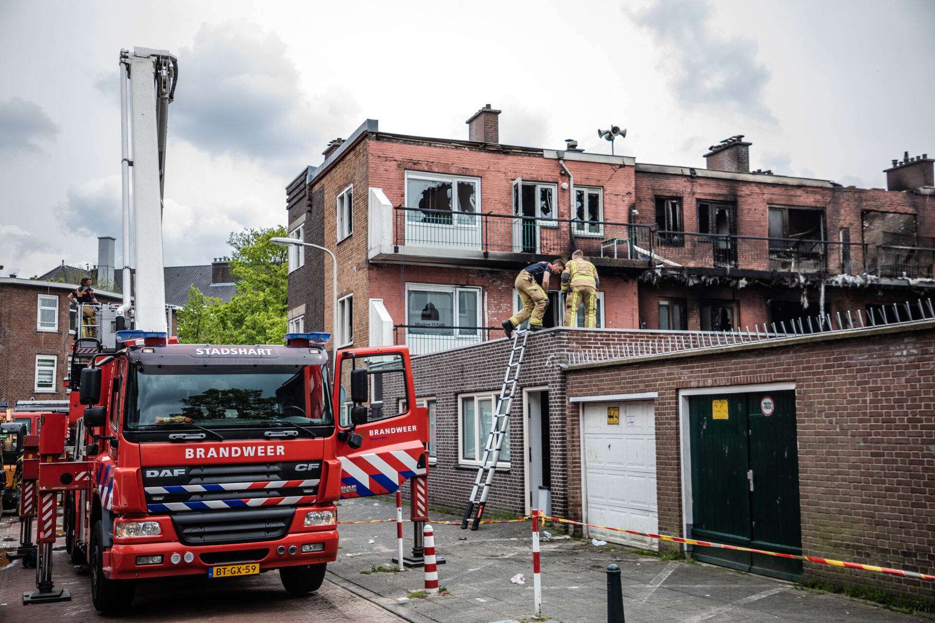 Recherche start groot onderzoek naar brand Wouwermanstraat Den Haag