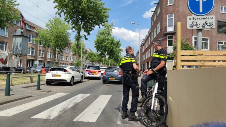 Gewonde na steekpartij Wolphaertsbocht Rotterdam