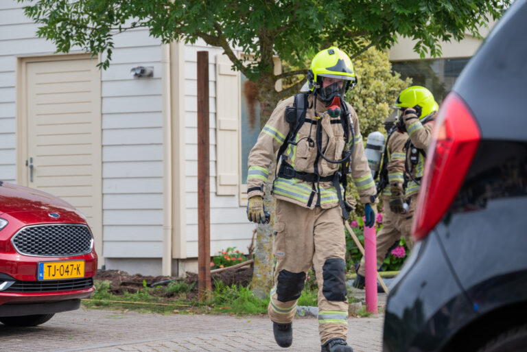 Gasleiding geraakt bij werkzaamheden Wevelsweg Simonshaven