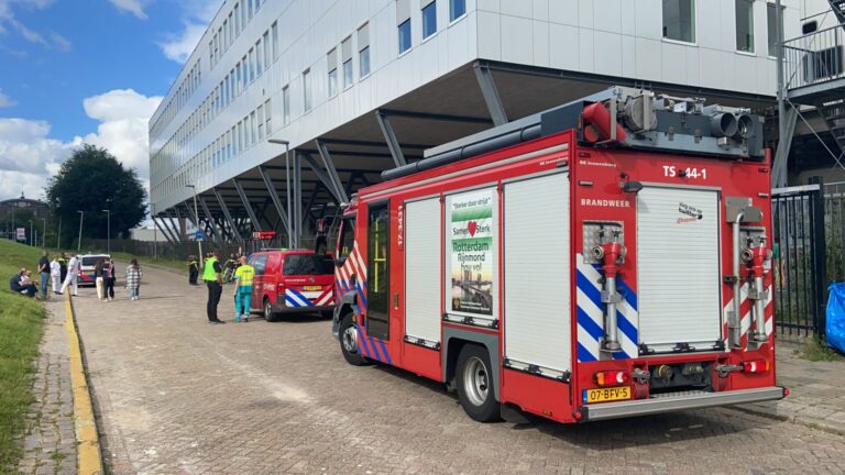 Brandje in Erasmus MC snel onder controle Westzeedijk Rotterdam
