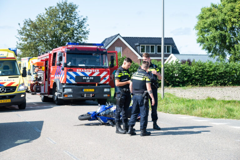 Motorrijder overleden na ongeluk Dorpsweg Oudenhoorn