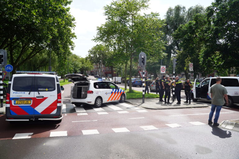 Meerdere aanhoudingen na BTGV op de Soetendaalsekade Rotterdam